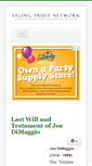 Mobile Screenshot of livingtrustnetwork.com